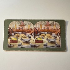 Bethlehem Steel Co's Exhibit 1741 Bethlehem PA Antique Stereoview Card 5H6-1 picture