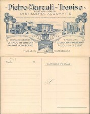 MONTEBELLUNA ADVERTISING POSTCARD OF PIETRO MARKED DISTILLERIES -61421 picture