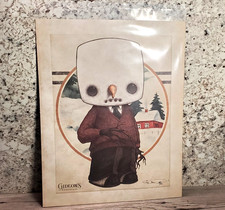 Gideon’s Bakehouse Percy Snowman 11x14 Signed Michael Reyes Holiday 2024 Giclee picture