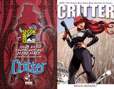 BIG DOG INK CRITTER CATGIRL SUPERHERO #25 LOGANS RUN HOMAGE 50 YEARS picture