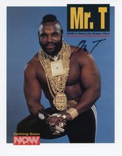 Mr. T ~ Signed Autographed Photo The A-Team ~ PSA DNA picture