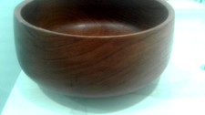 MCM Laurids Lonborg Denmark Teak Bowl Round Mid Century Modern Vintage 8