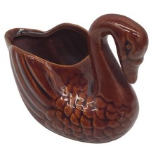 Swan Ceramic Planter - 3