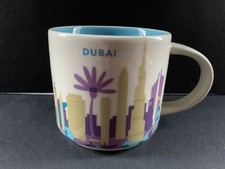 Starbucks Dubai 2016 You Are Here Coffee Cup Mug Ceramic Burj Khalifa Camel  picture