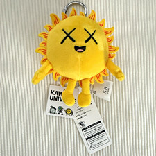 KAWS x Uniqlo Universe Sun Plush Keychain w/ Keyring Brand New with Tags picture