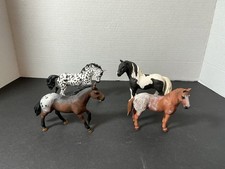 Lot of 4 Schleich Stallions Horse Figures picture