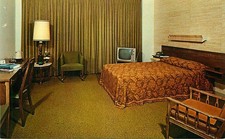 Postcard K.U. Medical Center University Hotel Room Interior, Kansas City, Kansas picture