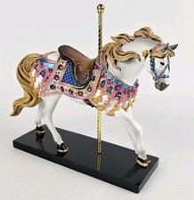Vintage Westland Trail of Painted Ponie Bedazzled Figurine Carousel Horse picture