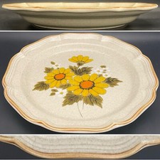 Mikasa Sunny Side EB802 Round Chop Plate/Serving Platter 1977-84 Japan 12.5