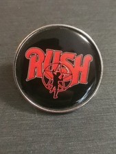 RUSH pin Badge Patch New High Quality Permanent Waves Moving Pictures Tom Sawyer picture