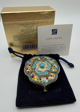 2006 Estee Lauder Exotic Petals Lucidity Powder Compact Box Pouch picture