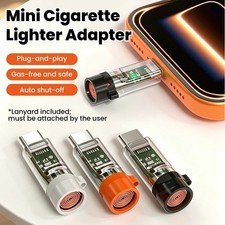 USB C Windproof Cigarette Lighter Compact Portable Pocket Lighter picture
