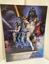 Hon Solo Luke & Leia Star Wars 3D Changing Holographic Lenticular Poster picture