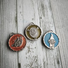 Shrek's Quests 2008 Set of 3 Medallions Collectible Amulet picture