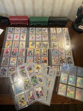 DC COMICS 1991 CARD SET COMPLETE WITH 9 HOLOGRAM CARDS Vintage Near Mint picture