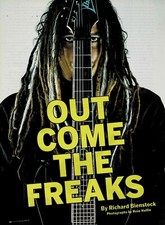 James Munky Shaffer of KORN - 2003 - Music Print Ad Photo picture