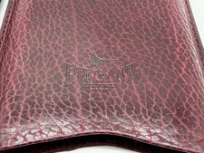 PHEASANT R. D. GOMEZ Spain Brown Pebbled Leather Cigar Case 4 Count picture