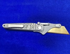 G&G Hawk Knives Designs Shortcut Utility Knife Stonewashed Ti picture
