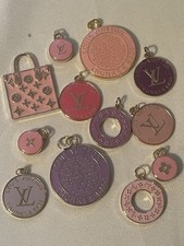 Designer Style 12pc Pastel Color Zipper Pull Buttons Gold Hardware Mixed picture