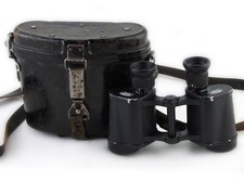WW2 Swedish Zeiss Silvamar + Stunning Bakelite 6x30 Dienstglas Case w. Filters picture