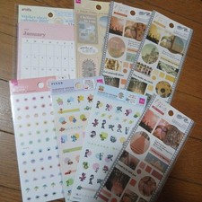 Amifa 2027 Calendar Stickers Disney Pixar Character & Oshi MV Decals picture