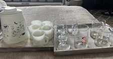 Bartlett Collins BC Comic Glassware Lot (Johnny Hart)(Grog)(Caveman)12+ Pieces picture