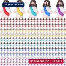 300 Pcs Mini Jesus Figurines for VBS 2026 Church,Colorful picture
