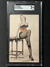 1950s Exhibit Card Arcade Marilyn Monroe 1947-1966 Hollywood Dancers SGC 7 picture