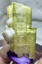 58Ct Extremly Outstanding Natural Green Tourmaline Crystal bunch@AFG picture