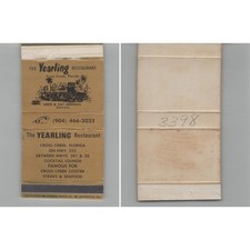 Matchbox Cover The Yearling Restaurant Cross Creek FL picture
