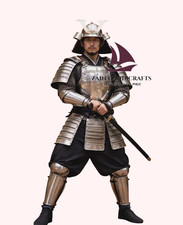 ZAIN Japanese Samurai Armor Yoroi Suit Wearable Bushido Warrior Armor Halloween picture