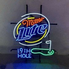 US STOCK Miller Lite Beer 19th Hole Golf Club 20