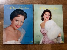 Official Miss Universe Beauty Pageant Program 1957 + 1958 - ONE OWNER COLLECTOR picture