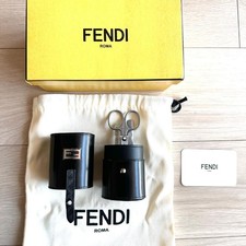 Fendi Miscellaneous Goods Ff Logo 7As032 Leather Rare Luxury Designer Model Limi picture