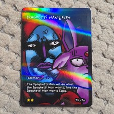 Pokedoodles 2 - Spaghetti Man & Espy  94/90-  Parody Deoxys & Espeon Fan Art picture