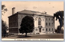 K61/ Hamilton New York RPPC Postcard c1920s Colgate University Lathrop Hall 81 picture
