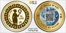 2025 FULLY FUNDED 10 LINK TOKEN🌟PCGS MS-69🌟POP: 2, 0 FINER🌟THE MISSING LINK picture
