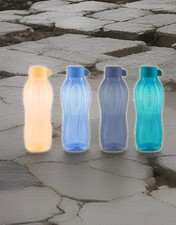 TUPPERWARE New Aquasafe Multicolour 500 ML Water Bottle Set OF 4 picture