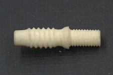 Antique Bone Screw Tenon #07 - Extras ship FREE Meerschaum Pipe Repair picture