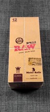 12pk - Raw Organic King Size Wide - 3m Rolls - Classic FULL BOX picture