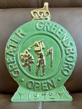 VINTAGE 1972 EZRA BROOKS GREATER GREENSBORO OPEN GOLF TOURNAMENT DECANTER picture