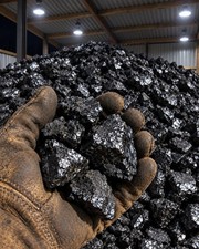 Bituminous Coal / Blacksmiths Coal (25 LBS) box bagged and sealed for moisture picture