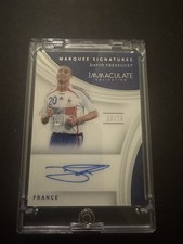 2017 Panini Immaculate David Trezeguet Auto /75 France picture