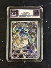 2025 Scarlet & Violet Thundrus Black Star Promo Holo #209  - C3 Grading 9.5 picture