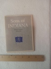 1966 Sons of Indiana Booklet by Indiana Bell Stories of Indiana's Famous Sons picture