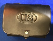Army M1872 Hagner No. 1 Leather Ammo Cartridge Pouch picture
