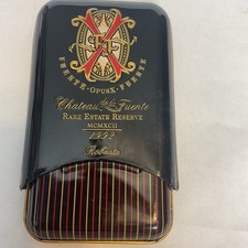 Vintage Arturo Fuente Opus X Robusto Tin  48 Gauge Ring ( EMPTY ) picture