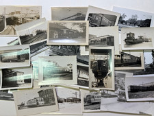 30 Vintage Railroad Train Photograps - 1900 - 1949 - PA VA DC NJ MD picture