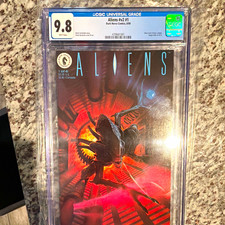 Aliens v2 #1 CGC 9.8 1989 Dark Horse Comics First Printing Verheiden Sci-Fi picture