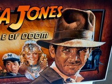 INDIANA JONES slot machine glass picture